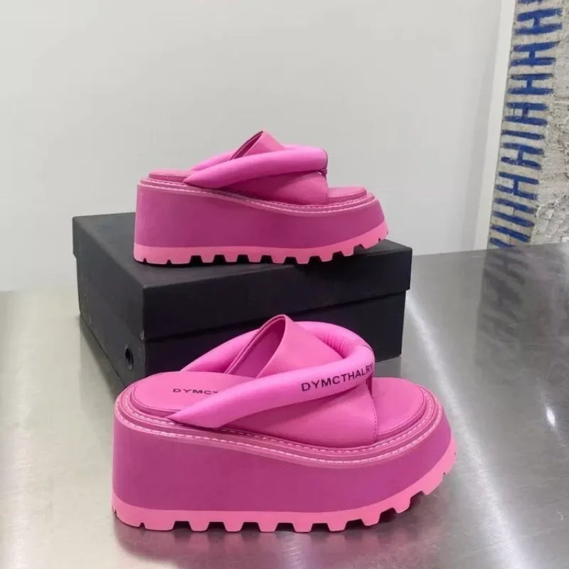 Women's Wedge Platform Sandals – High Heel Summer Slippers Wedge Platform Sandals Axl