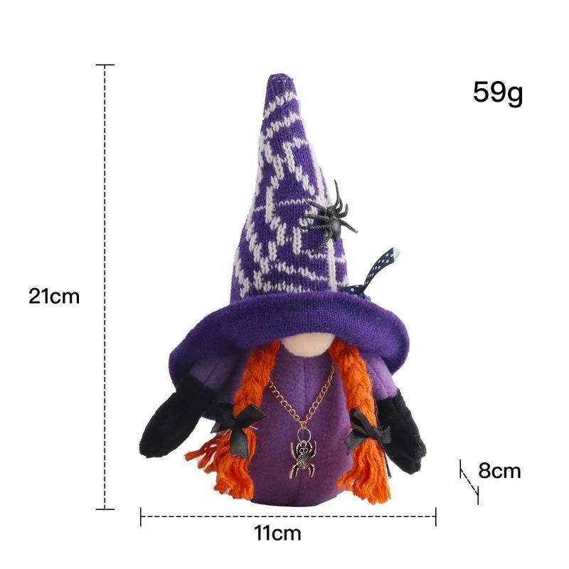 Spider Vampire Gnome Plush Doll | Halloween & Christmas Decor Holiday Gnome Decor Axl