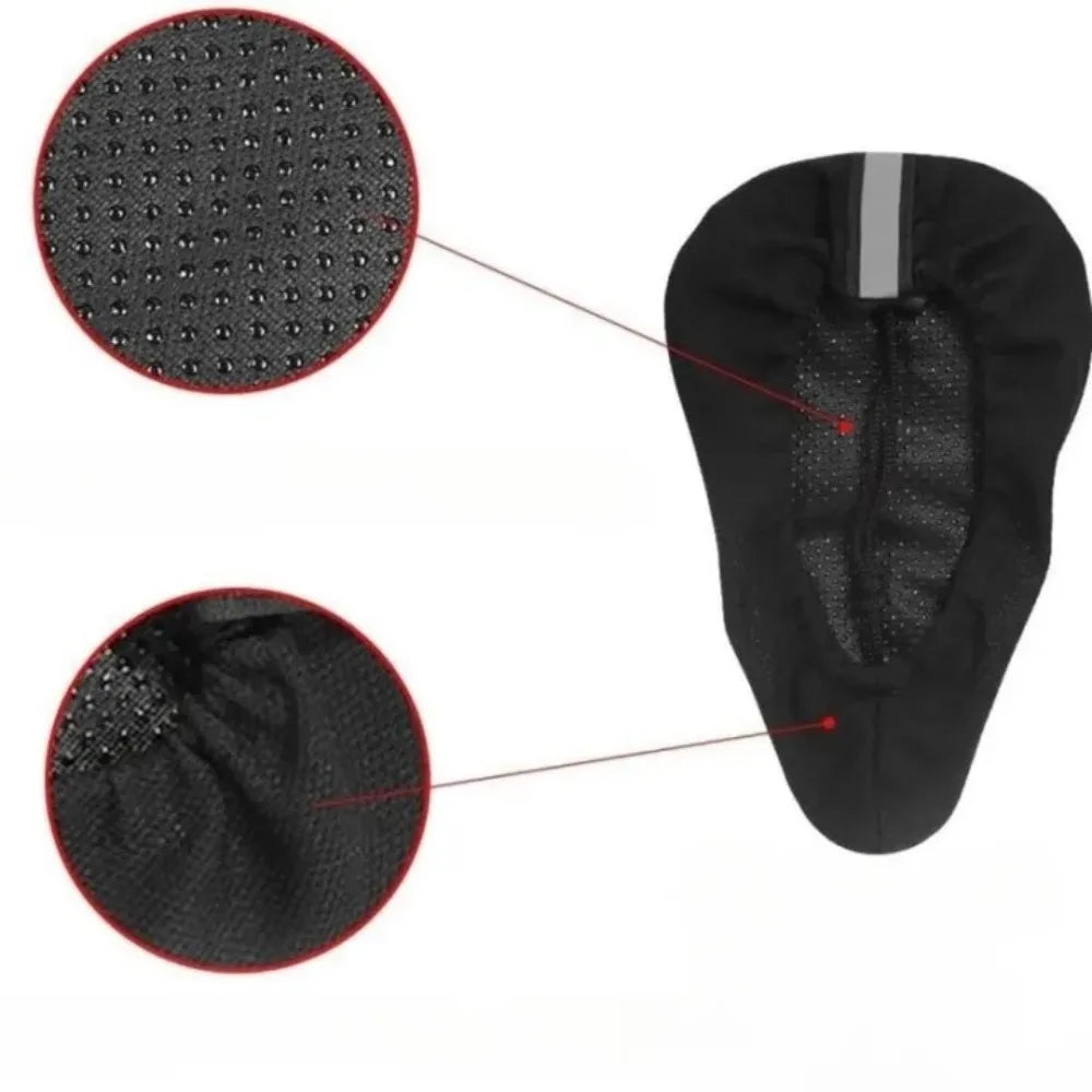 3D Gel Bike Saddle Cover – Soft Cushioned MTB Seat Pad Bike Saddle Cover Axl