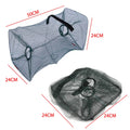 Foldable Crab & Lobster Fishing Trap Net with Bait Bag Fishing Trap Net Axl one size