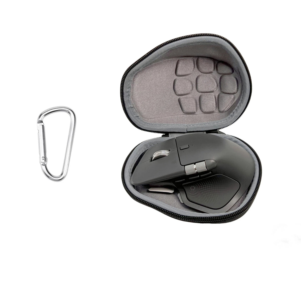 Hard Carrying Case for Logitech MX Master 3S & 4 Mouse – Black Mouse Carrying Case Axl