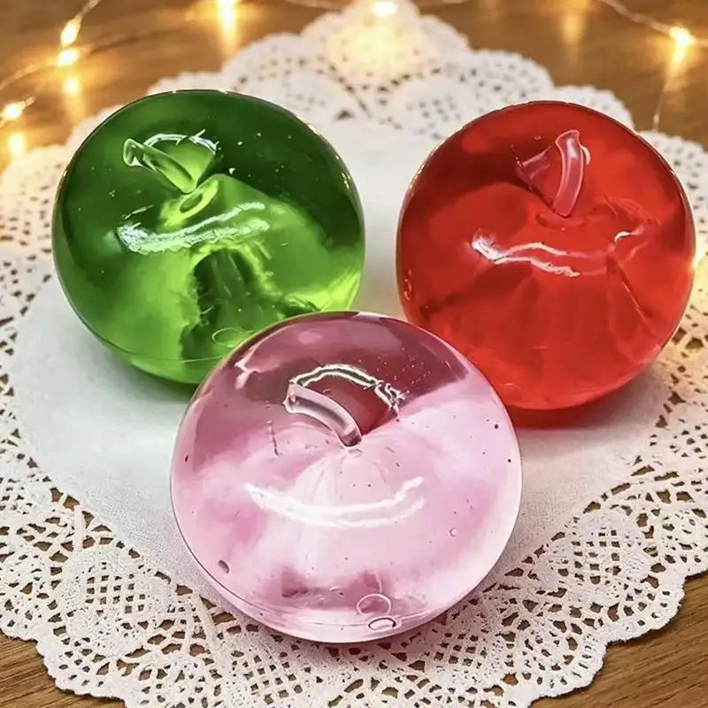 Green Fruit Squeeze Fidget Toy – Soft TPR Sensory Squish Ball Fidget Squeeze Toy Axl