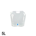 Foldable Camping Water Bag 5L & 10L – Collapsible Storage Bag Collapsible Water Bag Axl White 5L
