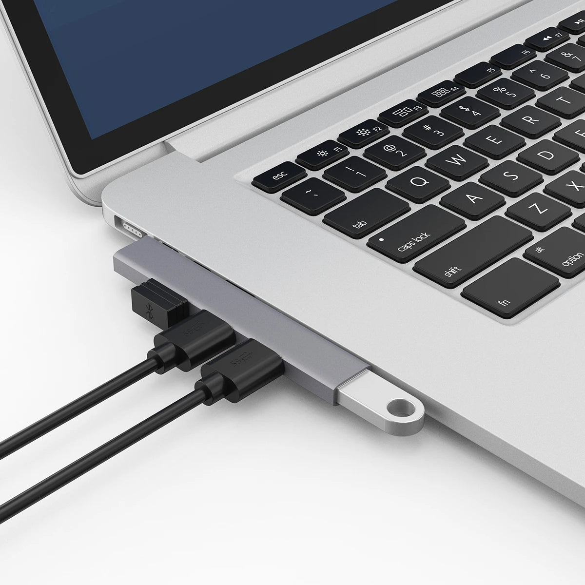 4-in-1 USB-C Hub 3.0 | 60W PD OTG Adapter for MacBook & Laptops USB-C Hub Axl