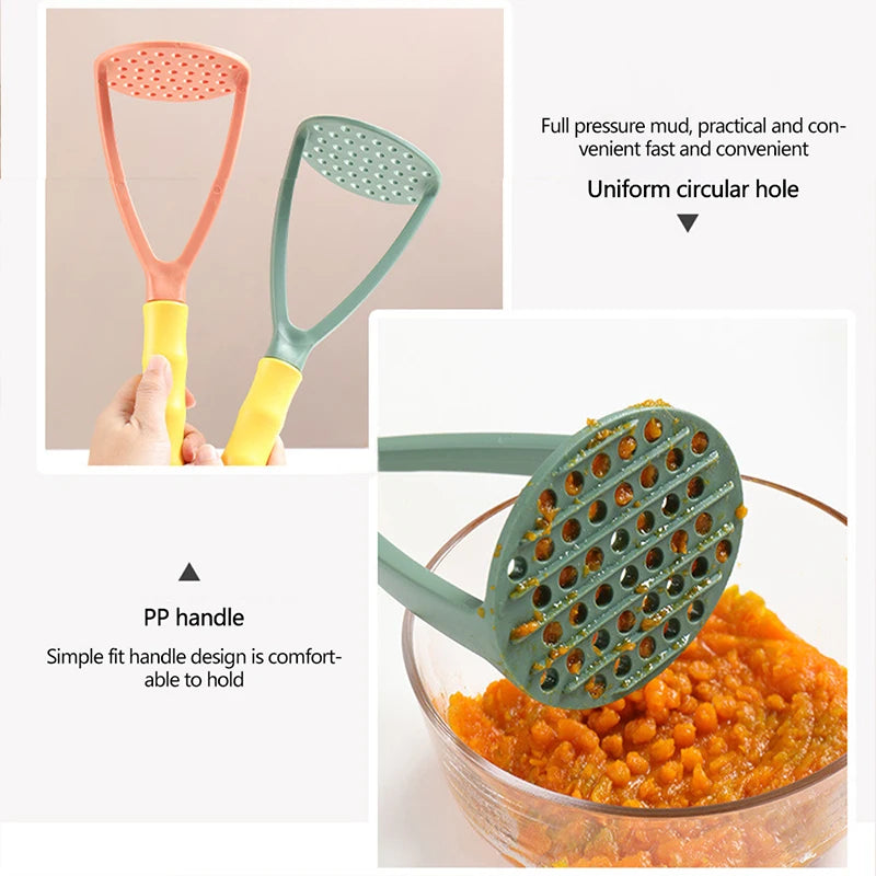 Potato Masher & Ricer Press – Smooth Puree & Mash Maker Potato Masher Ricer Axl