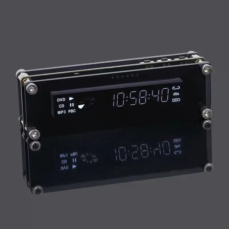 LOTHYE Mini LED Desktop Clock – USB 5V Acrylic Shell LED Desktop Clock Axl
