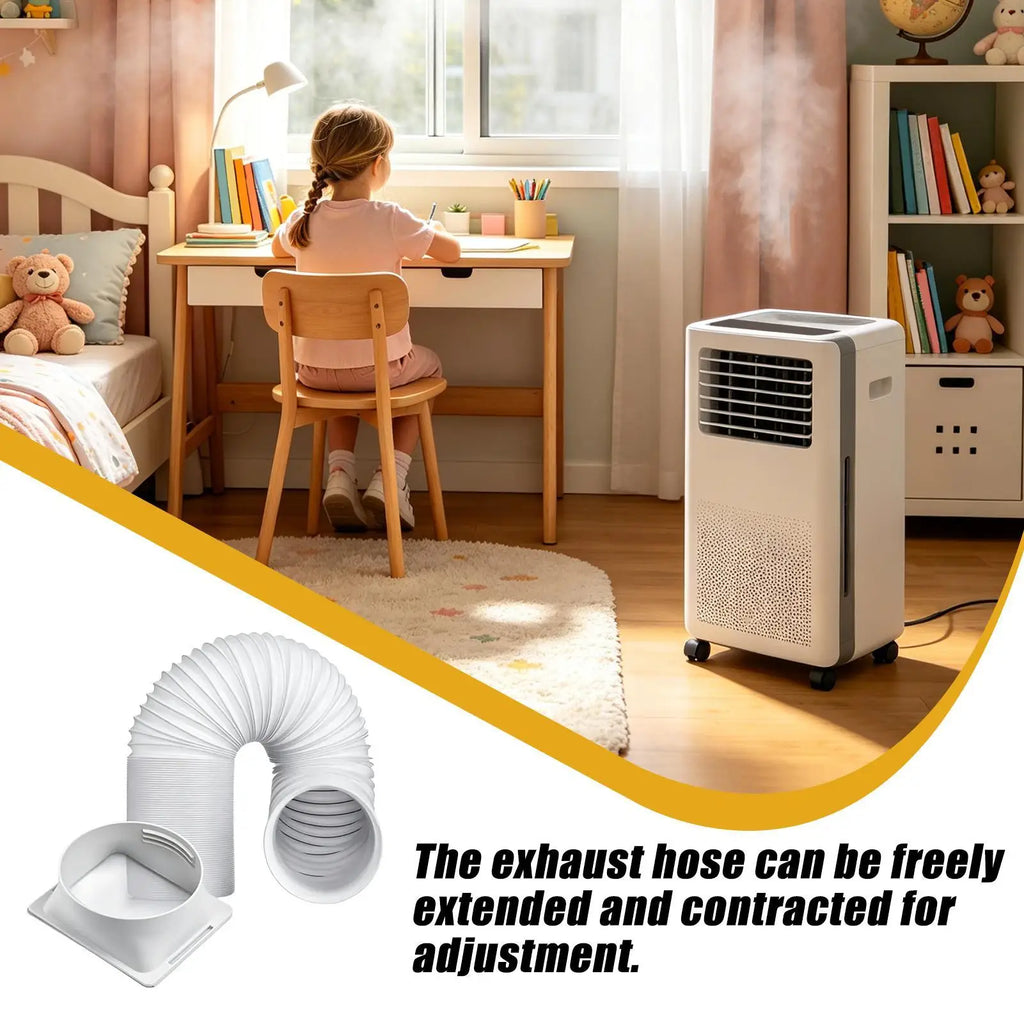 Flexible Telescopic AC Exhaust Hose for Portable Air Conditioners AC Exhaust Hose Axl