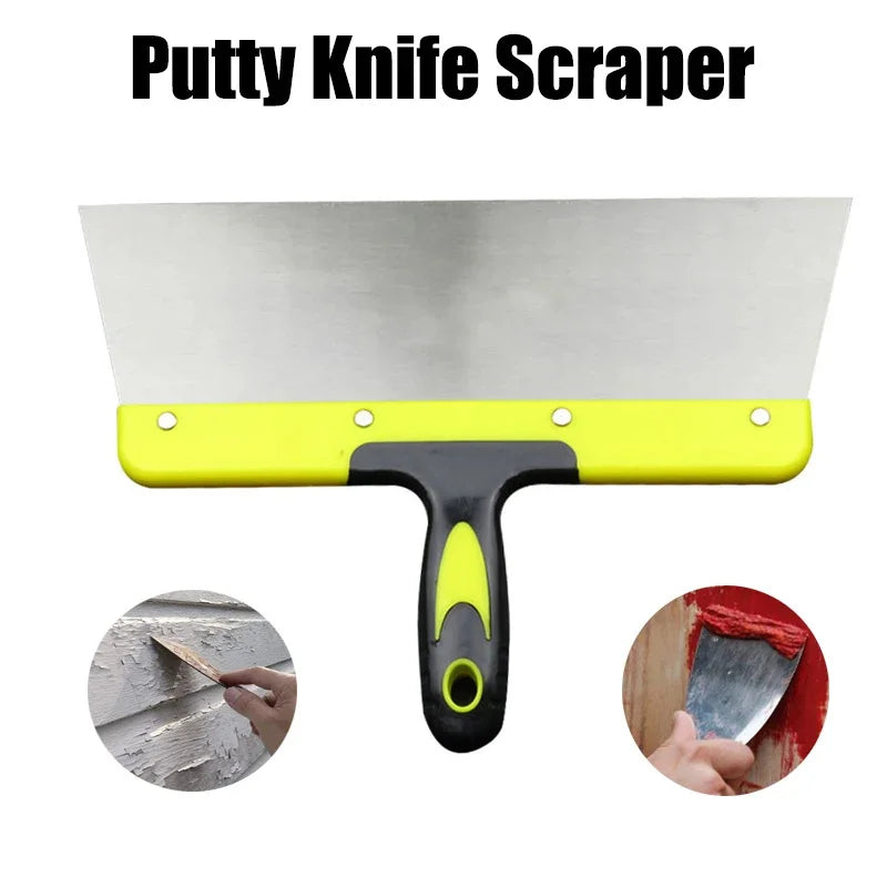 Stainless Steel Putty Knife Scraper 2/3/4/5 Inch – Paint Tool Putty Knife Scraper Axl 4inch