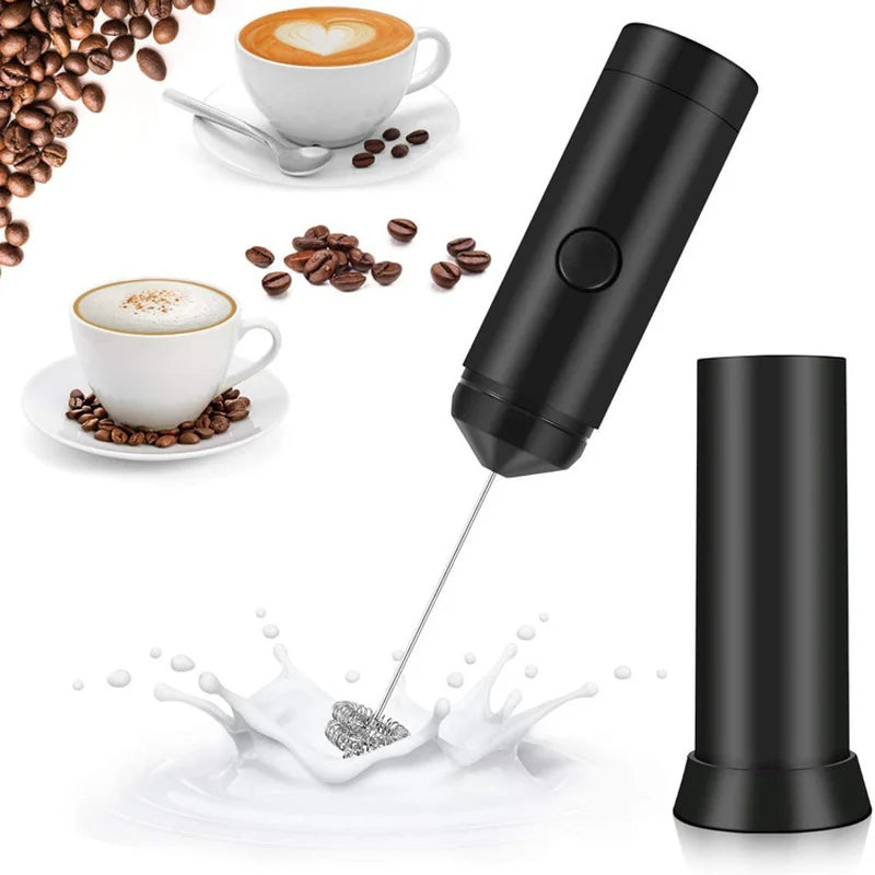 BALASHOV Double Spring Electric Milk Frother – 12000 RPM Electric Milk Frother Axl