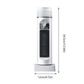 6-Speed Bladeless Tower Fan with Water Tank | 110° Oscillating Oscillating Tower Fan Axl White