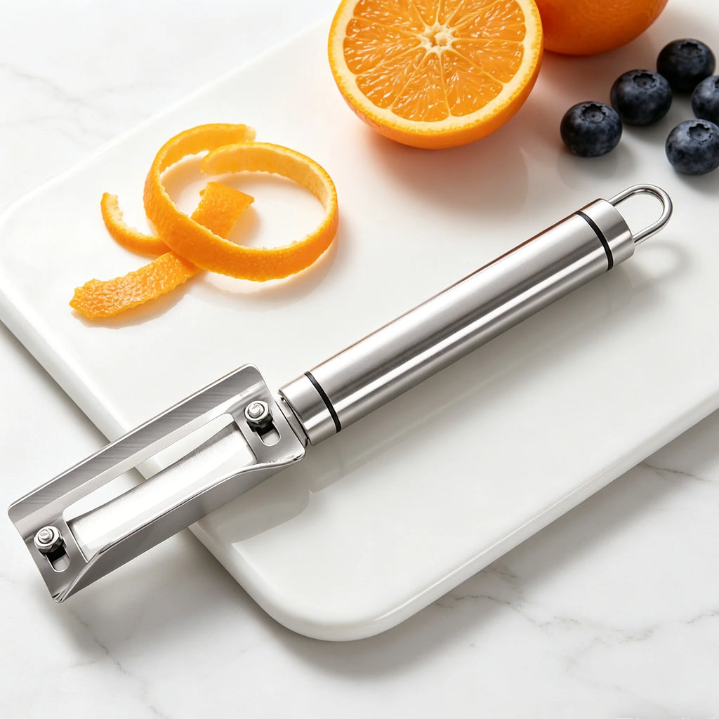 Multifunctional Stainless Steel Peeler & Grater – Kitchen Tool Vegetable Peeler Grater Axl Peeler-Silvery