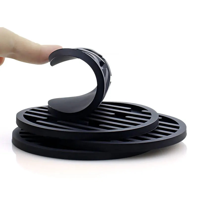 Round Silicone Coasters – Heat-Resistant Non-Slip Cup Mats Silicone Coasters Axl