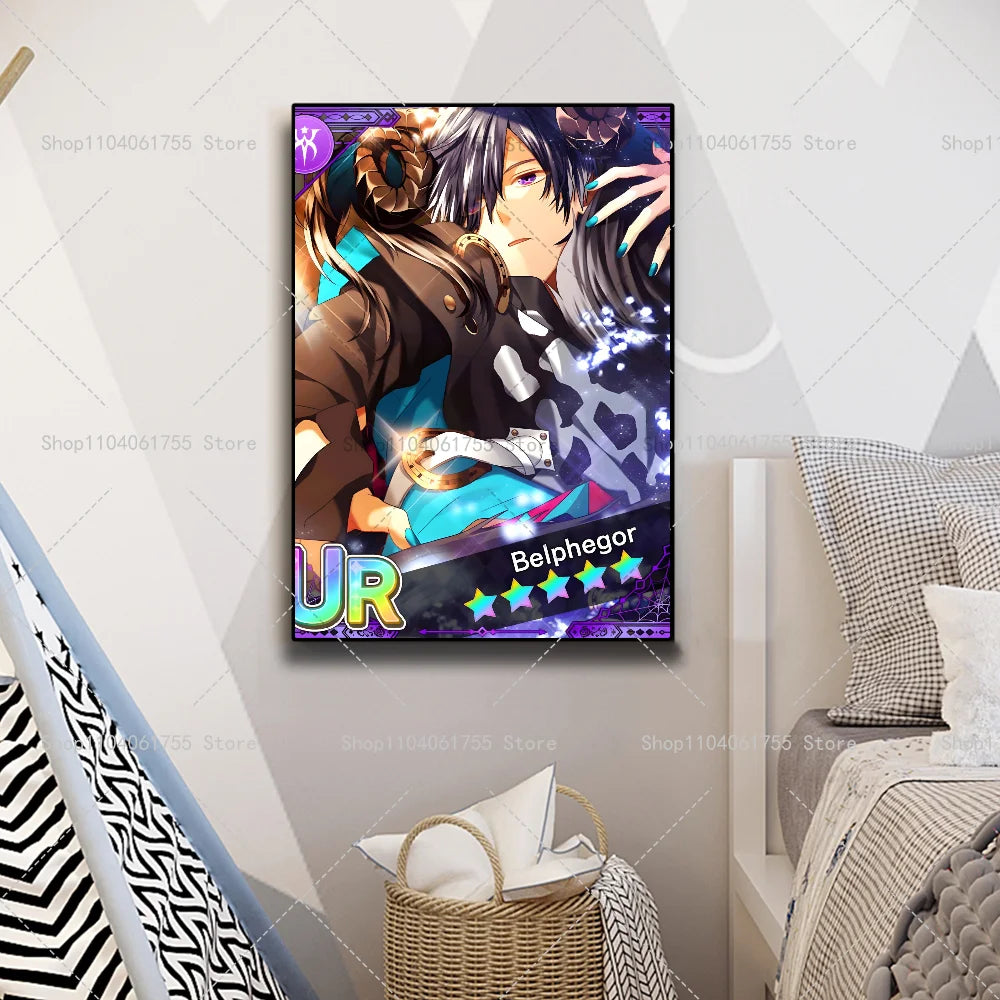 Self-Adhesive Waterproof Wall Poster – Bar & Room Art Sticker Wall Art Poster Axl