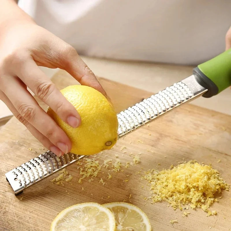 Multi-Purpose Cheese Grater, Lemon Zester & Ginger Shredder Kitchen Grater Zester Axl
