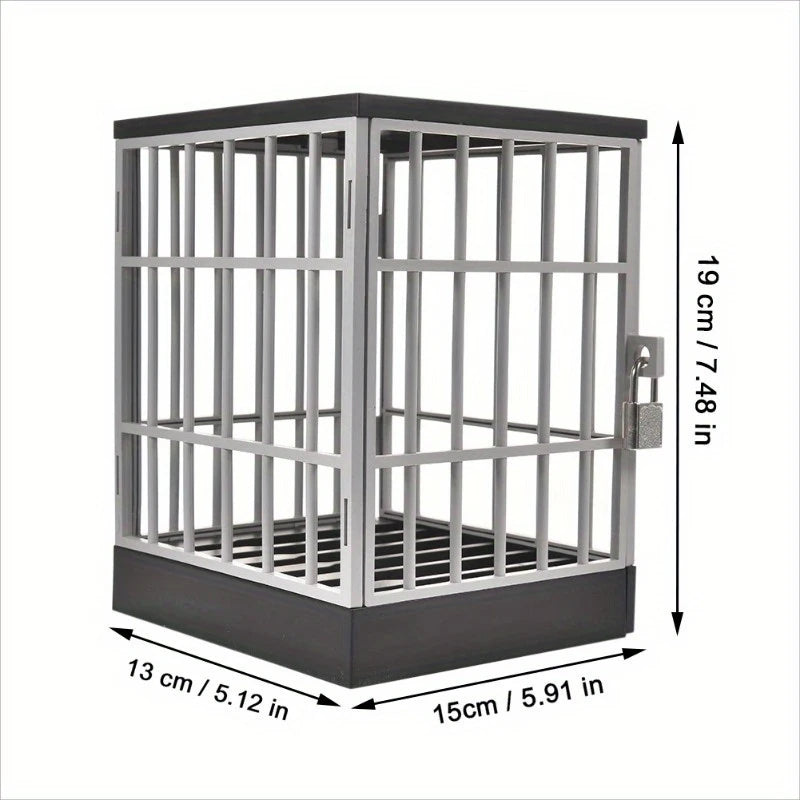 Phone Jail Lock Box – Locking Cell Phone Storage Cage Phone Lock Box Axl black