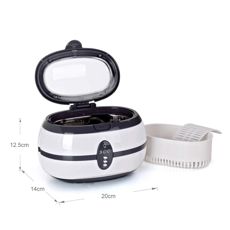BALASHOV 600ml Ultrasonic Cleaner – Jewelry, Glasses & Dental Ultrasonic Cleaner Axl