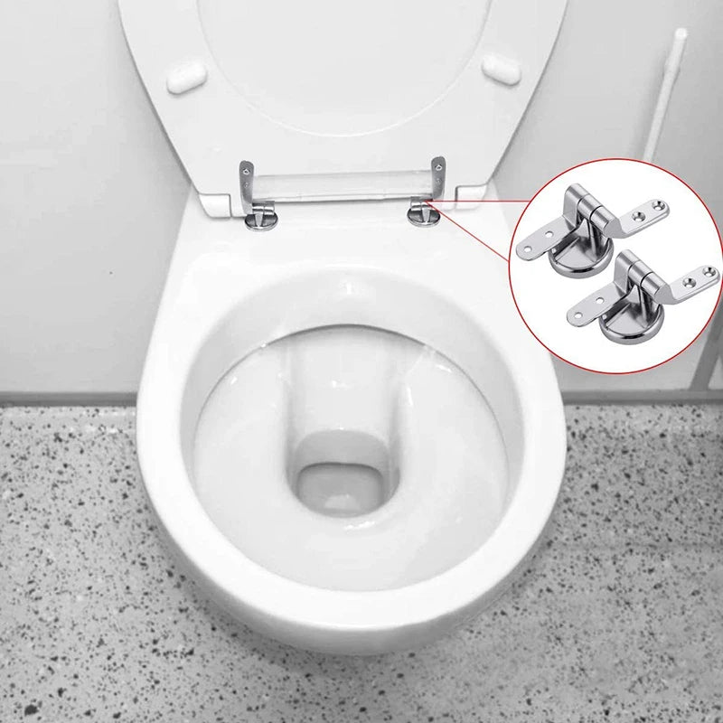 Zinc Alloy Soft Close Toilet Seat Hinge Replacement Kit 18 Pc Toilet Seat Hinge Kit Axl