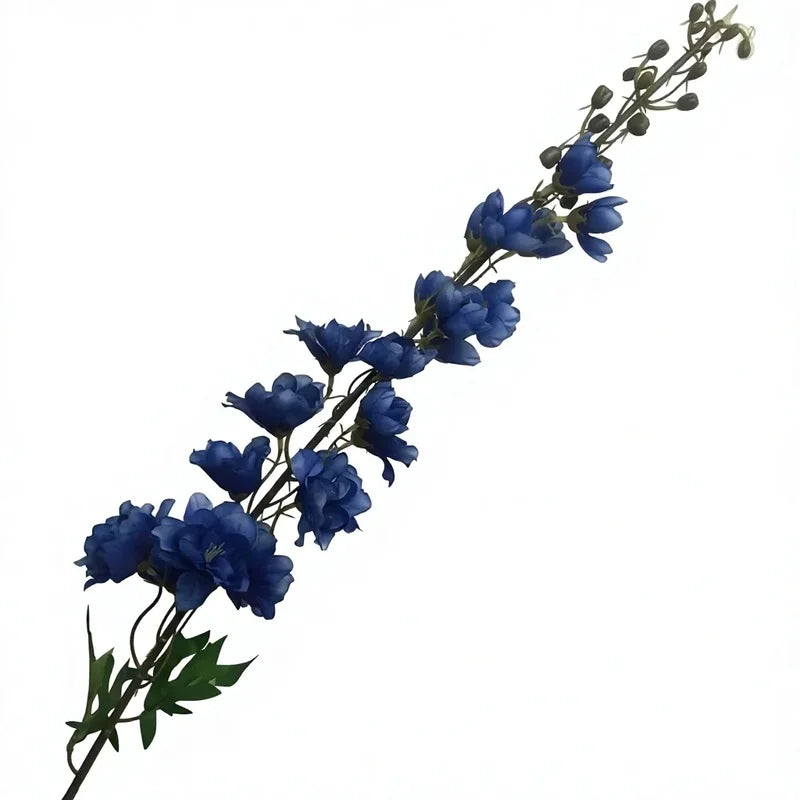 Artificial Delphinium Larkspur Stem 103cm – French Wedding Decor Artificial Flower Stem Axl