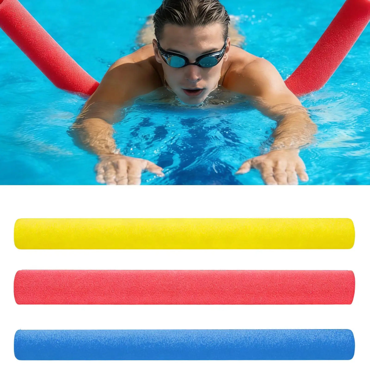 Multicolor Pool Foam Noodles – Float Aid for Kids & Beginners Pool Float Noodles Axl