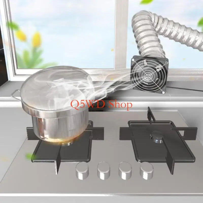 120mm Metal Frame Ventilation Fan – 82CFM Adjustable Speed Ventilation Fan Axl