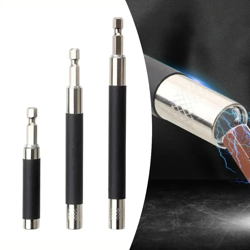 Magnetic Screwdriver Bit Holder 1/4 Hex Extension Bar 80-140mm Bit Holder Extension Axl