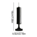 Handheld Sports Ball Pump with Needle – Soccer & Basketball Sports Ball Pump Axl Black