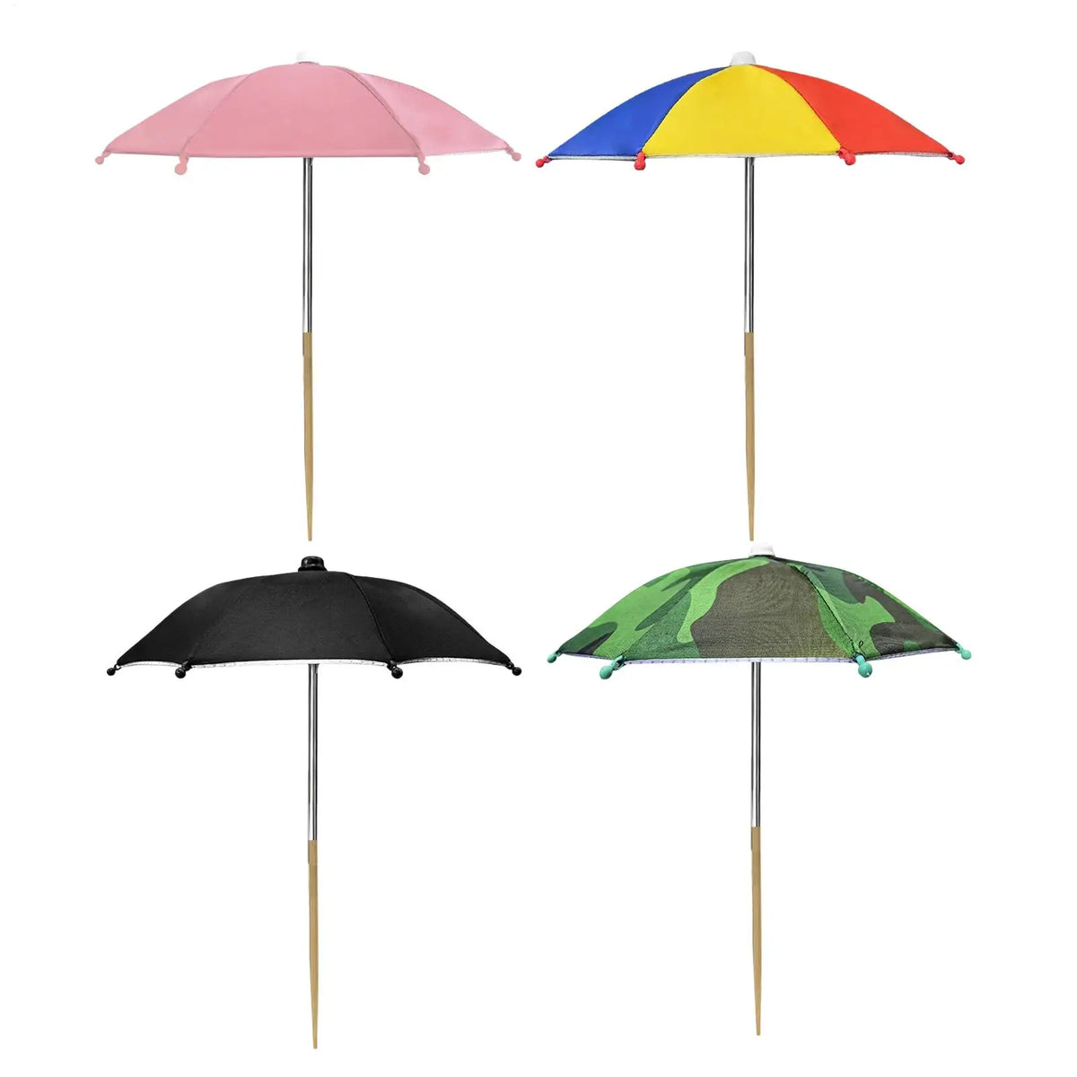 Mini Plant Umbrella UV Cover – Garden Shade Stake Outdoor Garden Shade Umbrella Axl