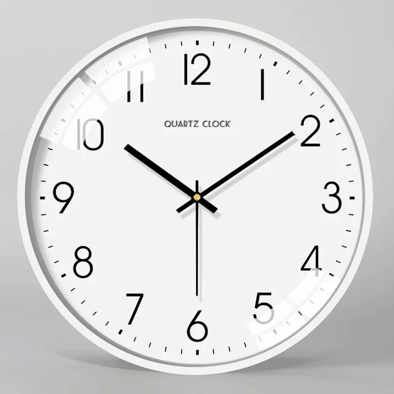 Modern Silent Metal Wall Clock – Living Room & Bedroom Decor Silent Wall Clock Axl Style 23 12 inch