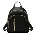 Women's Mini Oxford Backpack – Cute Shoulder Bag for Travel Mini Backpack Axl black