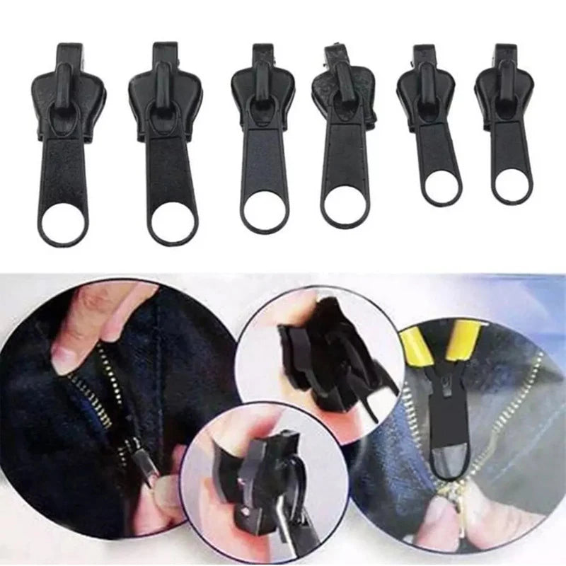 6-Piece Universal Zipper Repair Kit – Sizes 3#, 5# & 7# Zipper Repair Kit Axl