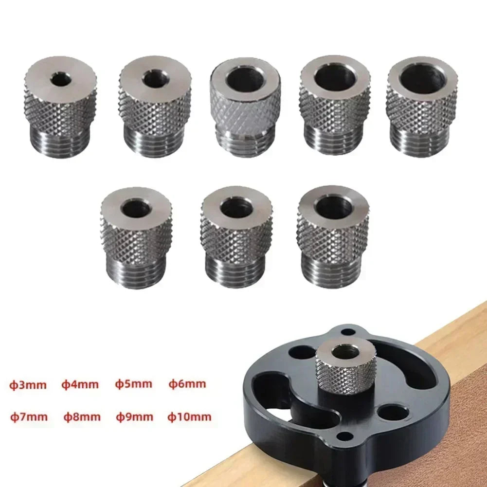 Drill Guide Bushing Sleeve for Doweling Jig 3–10mm | Woodworking Drill Guide Bushing Axl