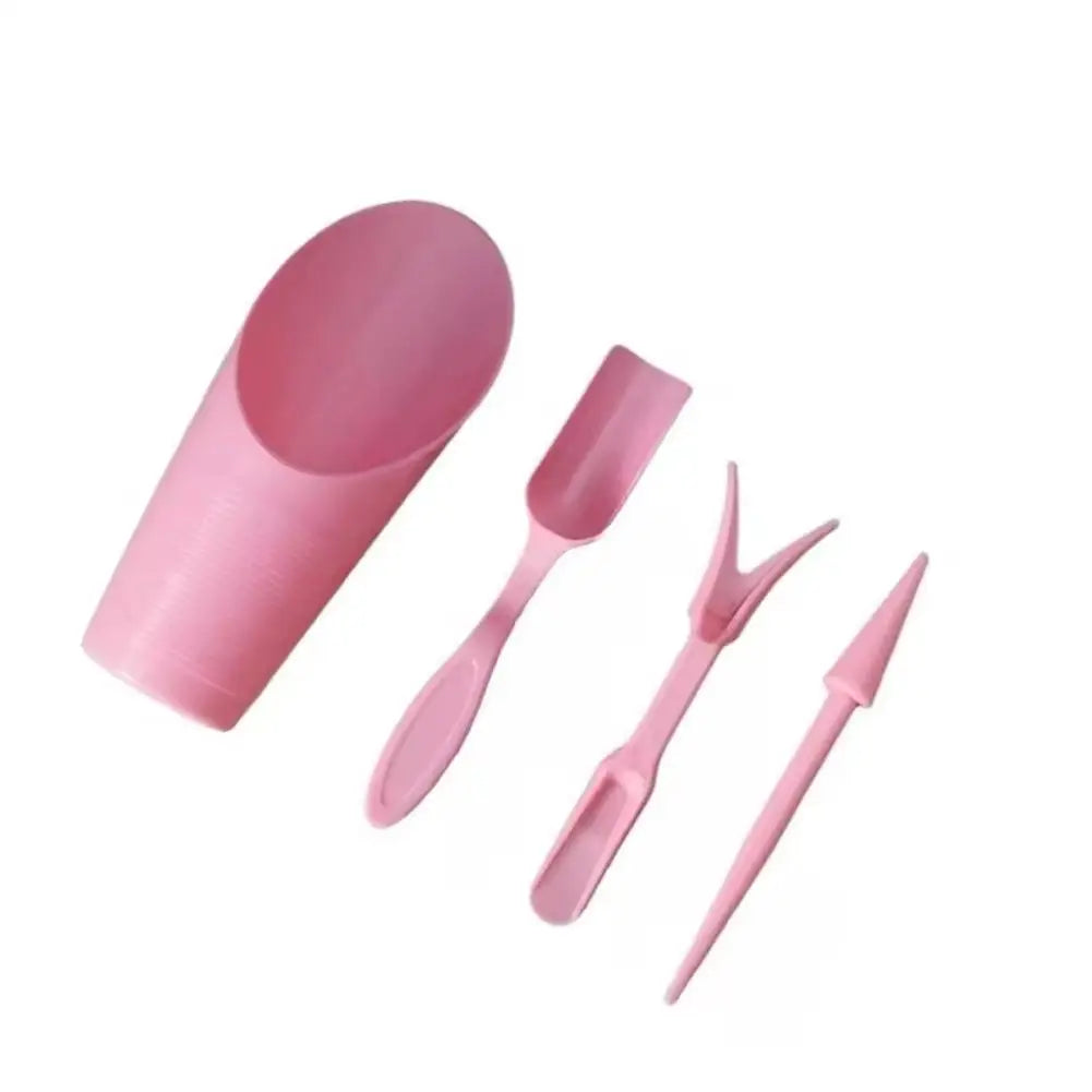 4-Piece Mini Garden Tool Set – Succulent & Potted Plant Tools Mini Garden Tool Set Axl S pink