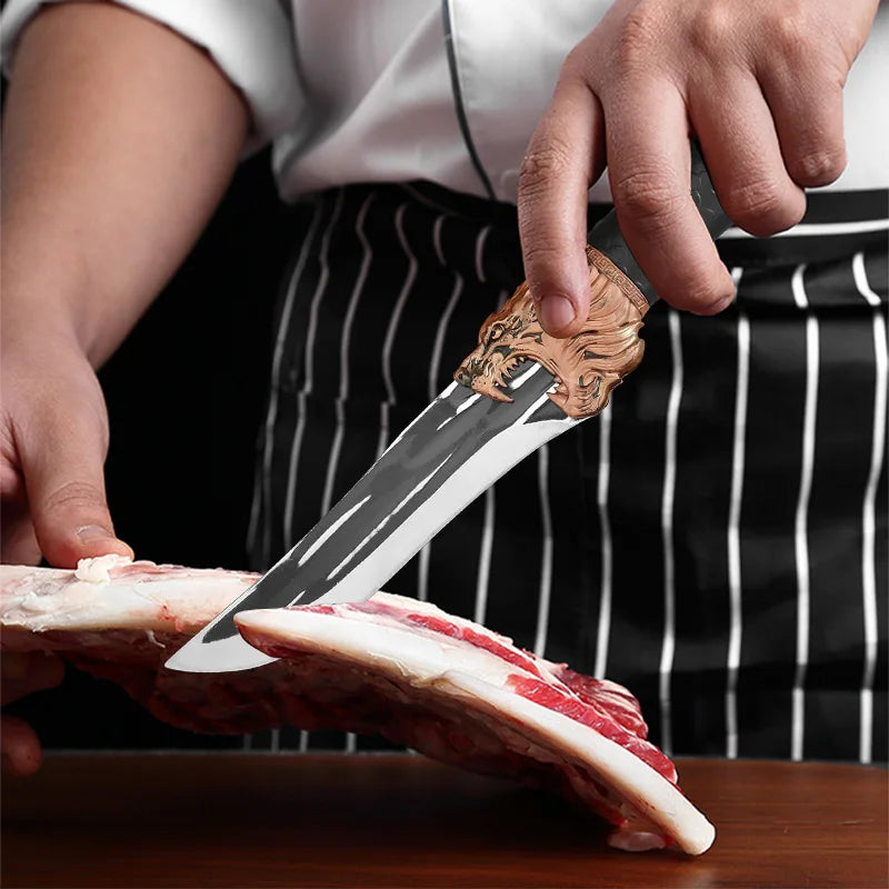 InLeung Boning Knife – Sharp Stainless Steel Chef Slicing Knife Chef Boning Knife Axl