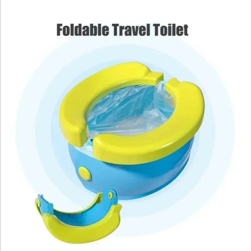Portable Foldable Baby Potty Training Seat – Travel Toddler Toilet Baby Potty Seat Axl