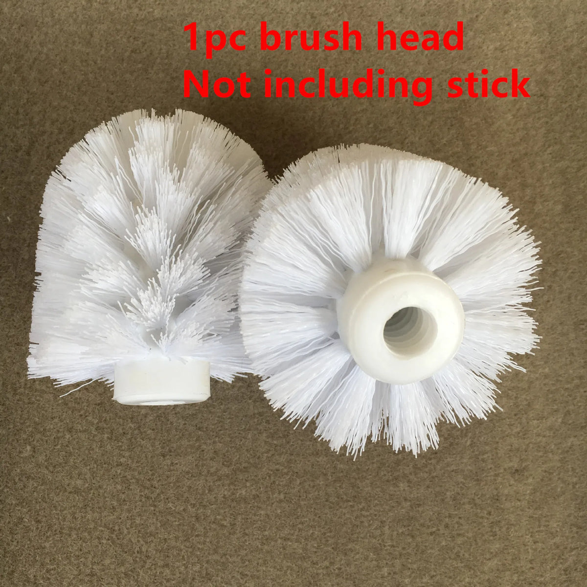 Universal Replacement Toilet Brush Head | Bathroom Cleaning Toilet Brush Head Axl white
