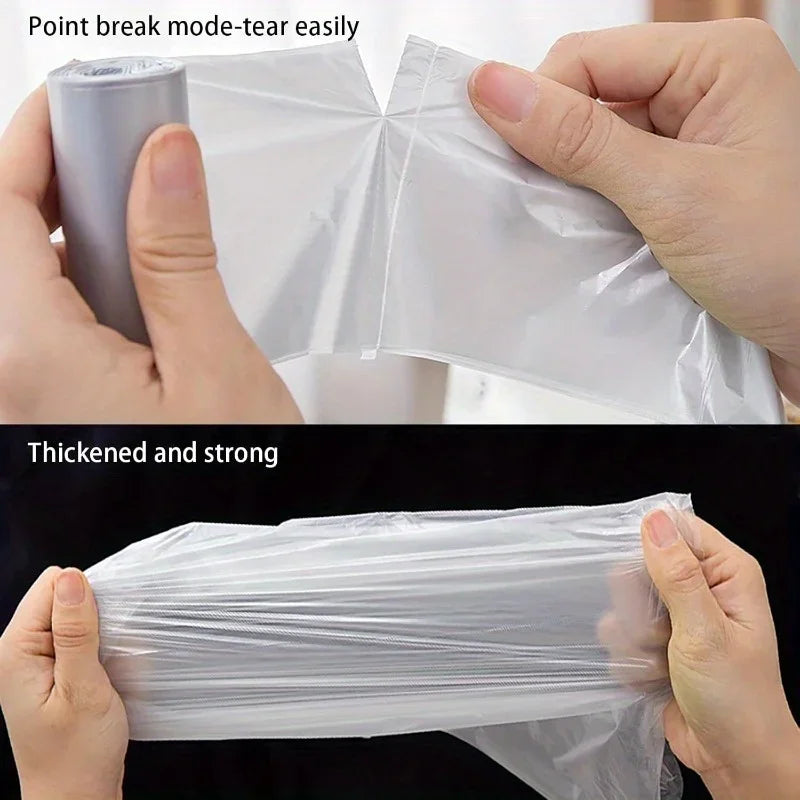 Mini Small Trash Bags for Desktop Trash Can – 60 Count Small Trash Bags Axl