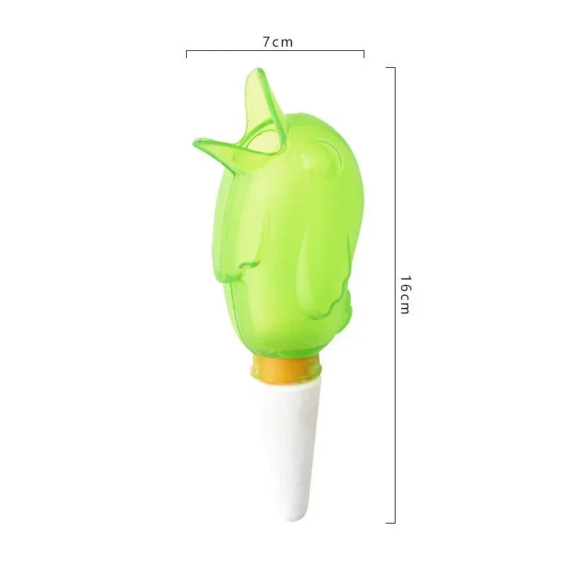Cute Bird Self-Watering Plant Spike – Auto Drip Irrigator Self-Watering Spike Axl Green