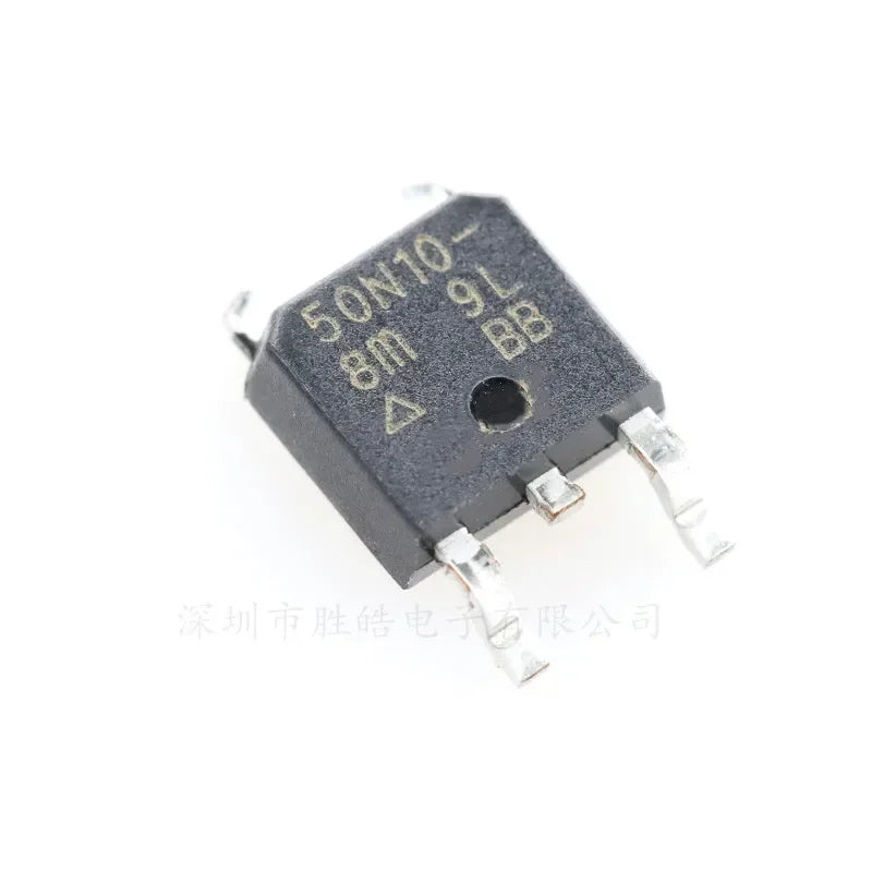 5PCS SUD50N10 / SUD50P10 Power MOSFETs – N & P-Channel Power MOSFET Axl SUD50P10-43