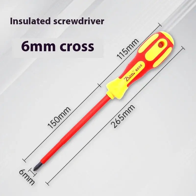 Insulated Screwdriver 1000V – Phillips & Flat CR-V Hand Tool Insulated Screwdriver Axl A7