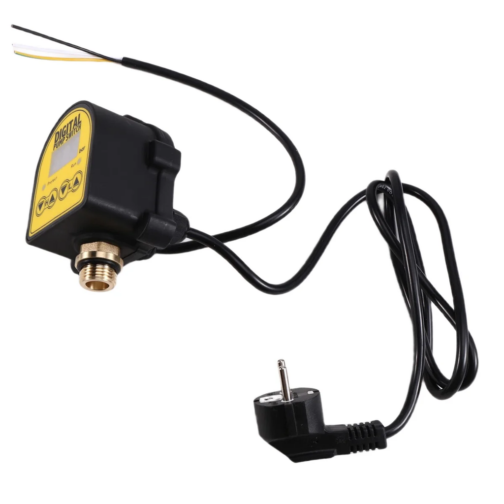 Digital Pressure Controller Switch 0–10 Bar | Auto Water Pump Pressure Controller Switch Axl