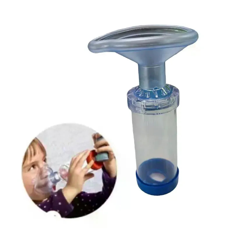 Pet Aerosol Chamber Spacer with Mask for Cats & Dogs Pet Inhaler Spacer Axl