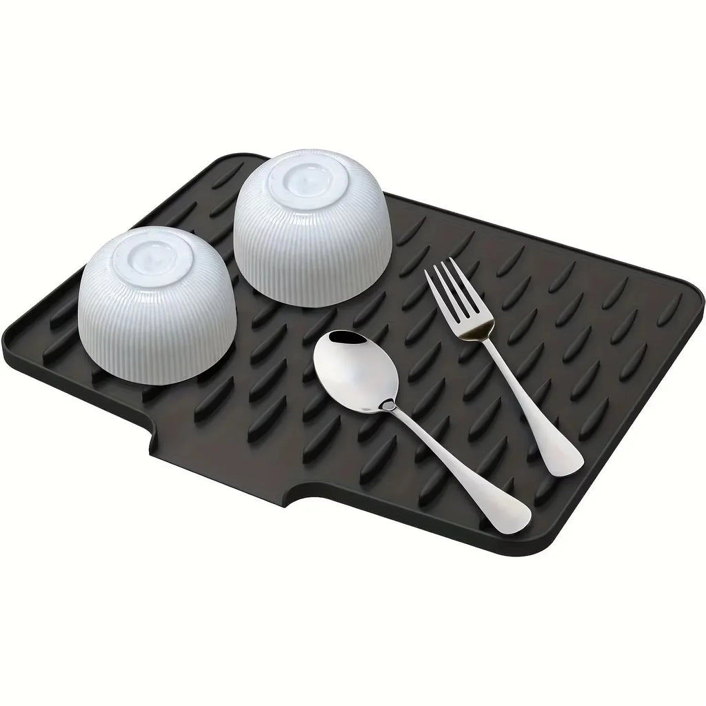 Kitchen Silicone Drain Mat – Sink & Countertop Drying Pad Silicone Drain Mat Axl