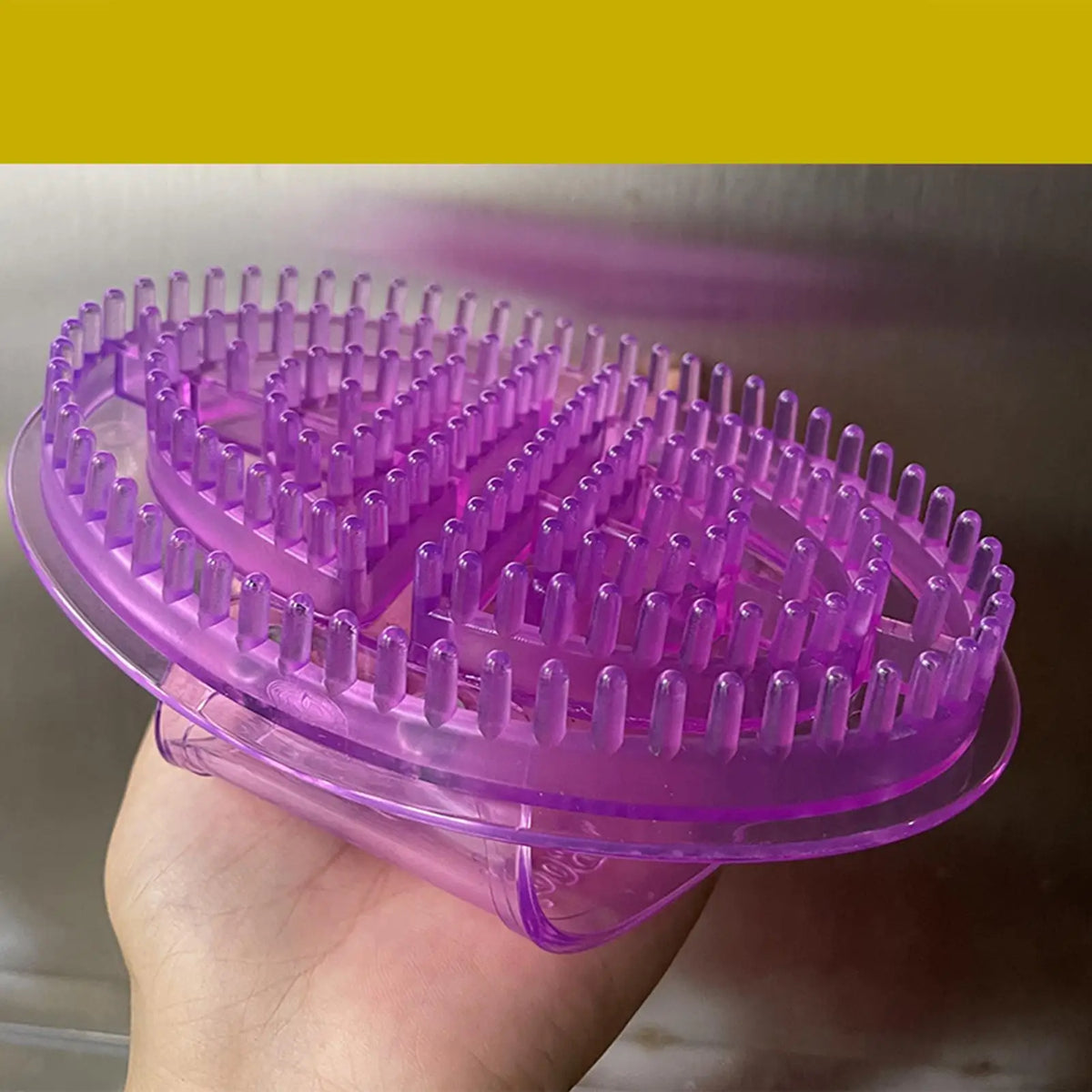 Silicone Massage Brush – Full Body Multi-Texture Pressure Tool Massage Brush Axl