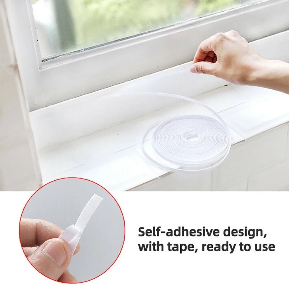 Self-Adhesive DIY Mosquito Window Screen Mesh – 2 Sizes Window Insect Screen Axl