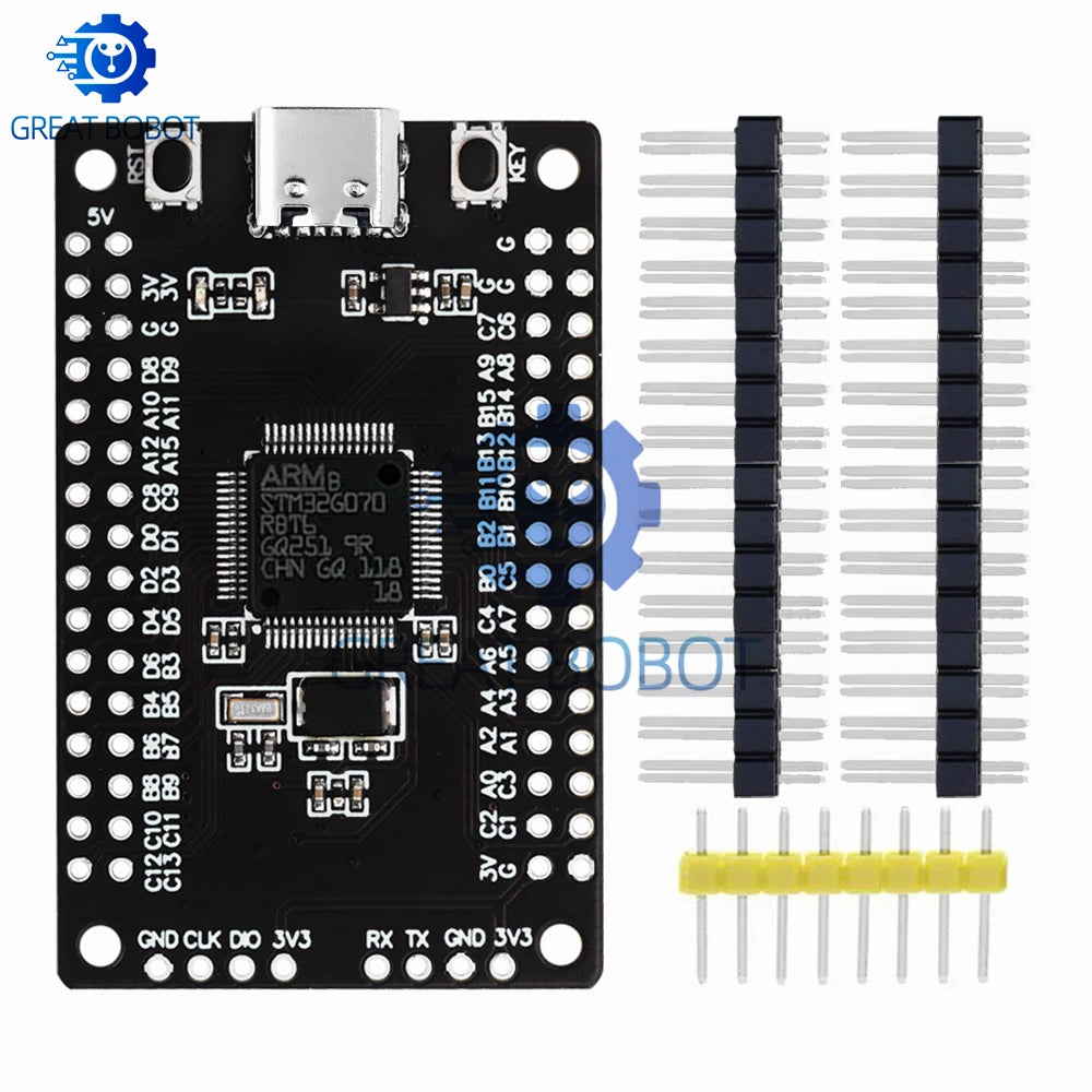 STM32G070RBT6 Development Board – Replaces STM32F103/F070 MCU Development Board Axl