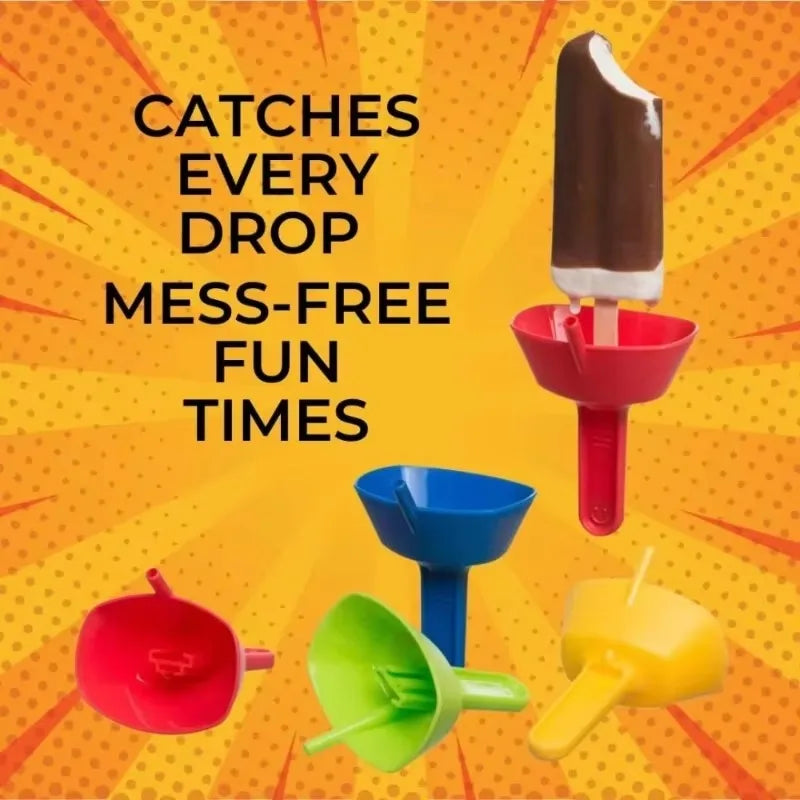 Portable Popsicle Holder – Anti-Drip Ice Cream Tray Protector Ice Cream Holder Axl