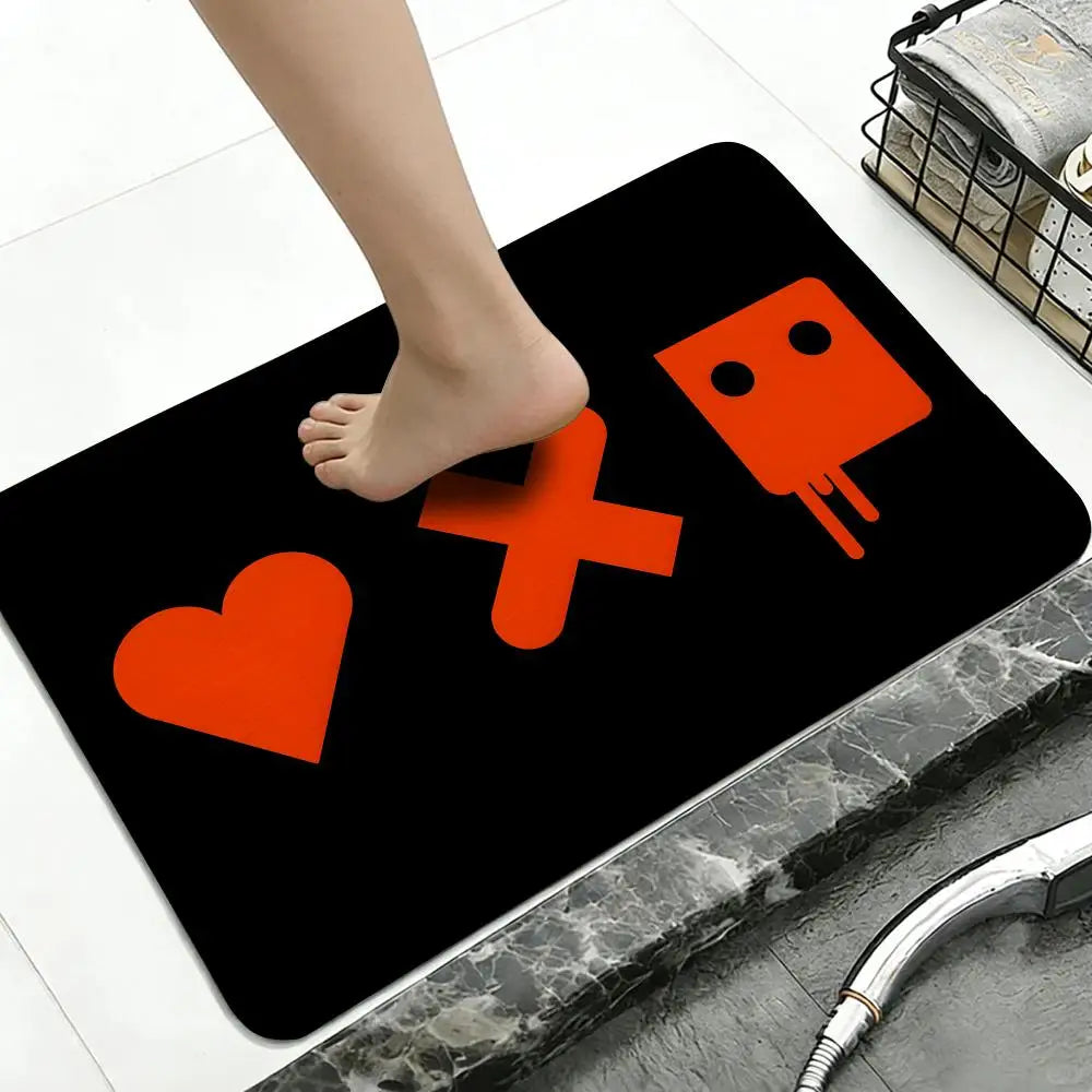 Diatomite Bath Mat – Quick-Dry Anti-Slip Anime Floor Mat Diatomite Bath Mat Axl