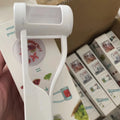 Press-Type Fruit Slicer – Grape, Cherry & Tomato Cutter Fruit Quarter Slicer Axl WHITE