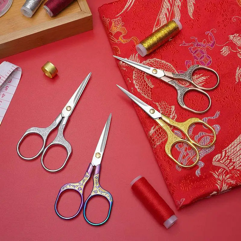 Stainless Steel Vintage Embroidery Scissors & Sewing Shears Sewing Scissors Axl