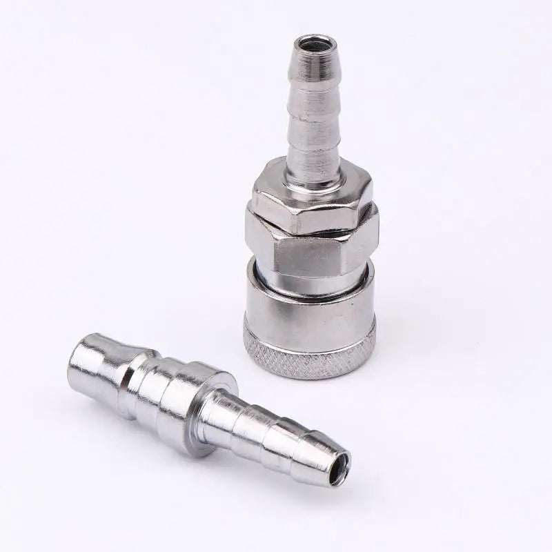 2Pcs Euro Quick Coupler SH20 PH20 Pneumatic Fitting 8mm Tube Pneumatic Quick Coupler Axl